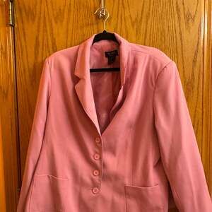 Sicari Collection Women's Suit Jacket Pink Size 16